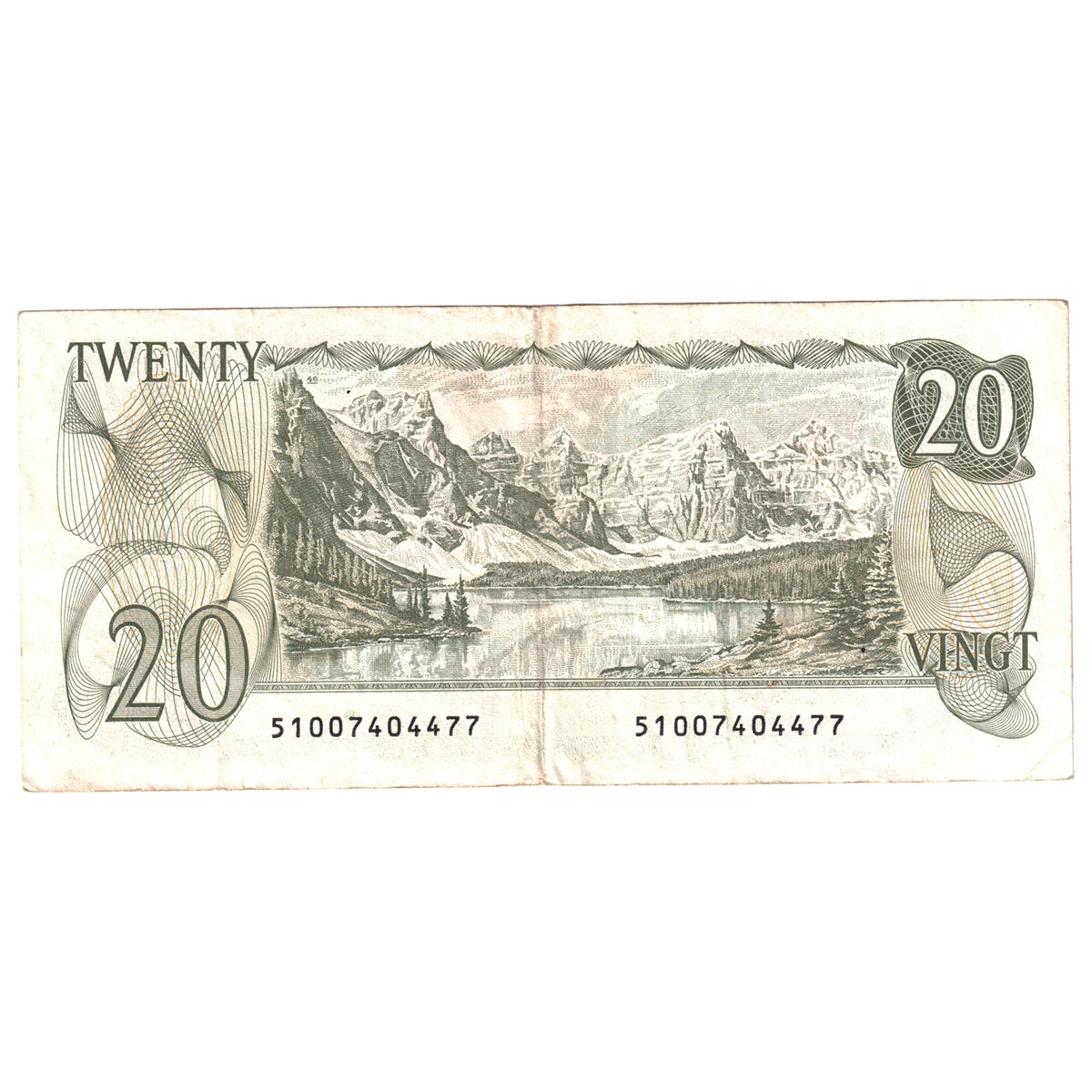 BC-54cA 1979 Canada $20 Thiessen-Crow, 510, Circ