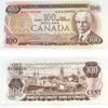 BC-52b 1975 Canada $100 Crow-Bouey, AJF, AU-UNC (AU55)