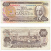 BC-52bA 1975 Canada $100 Crow-Bouey, AJX, VF-EF (VF30)