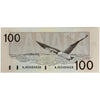 BC-60a 1988 Canada $100 Thiessen-Crow, AJN, AU-UNC (AU55)