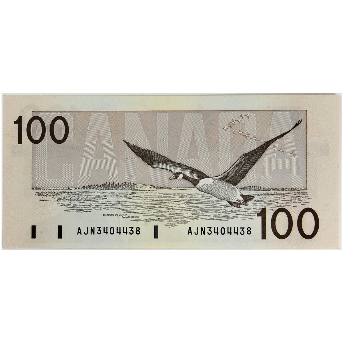 BC-60a 1988 Canada $100 Thiessen-Crow, AJN, AU-UNC (AU55)