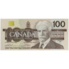 BC-60a 1988 Canada $100 Thiessen-Crow, AJN, AU-UNC (AU55)