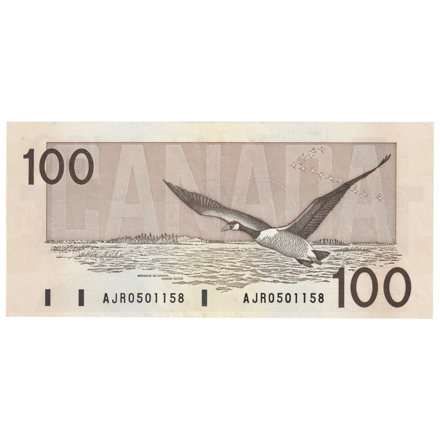 BC-60a 1988 Canada $100 Thiessen-Crow, AJR, AU