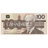 BC-60a 1988 Canada $100 Thiessen-Crow, AJR, AU