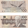 BC-60a 1988 Canada $100 Thiessen-Crow, AJR, circ