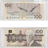BC-60a 1988 Canada $100 Thiessen-Crow, AJY, AU-UNC (AU55)