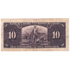 BC-24b 1937 Canada $10 Gordon-Towers, H/D, Very Good (VG8)