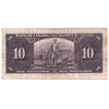 BC-24b 1937 Canada $10 Gordon-Towers, H/D, Circ