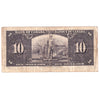 BC-24b 1937 Canada $10 Gordon-Towers, R/D, VG