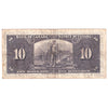 BC-24b 1937 Canada $10 Gordon-Towers, W/D, Circ