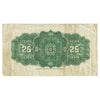 DC-24b 1923 Canada 25-cent Shinplaster Hyndman-Saunders, No Authorized, F-VF (F15)