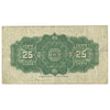 DC-24d 1923 Dominion 25-cent Shinplaster Campbell-Clark, VG-F (VG10)