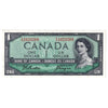 BC-37a 1954 Canada $1 Beattie-Coyne, F/N, AU-UNC (AU55)
