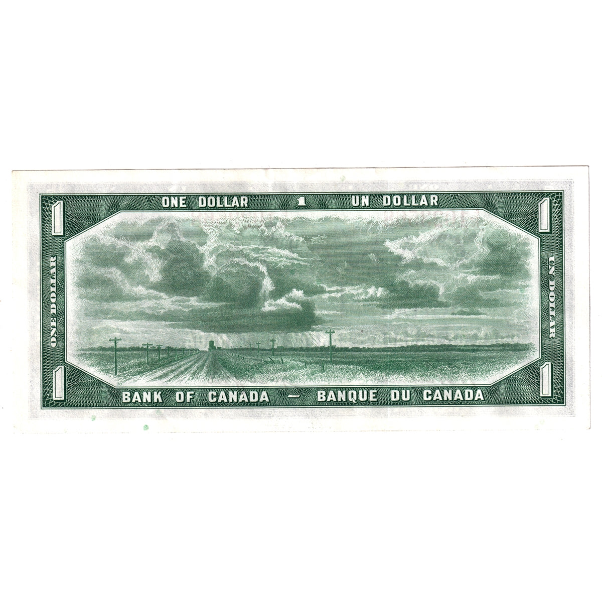 BC-37a 1954 Canada $1 Beattie-Coyne, F/N, AU-UNC (AU55)