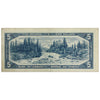 BC-39b 1954 Canada $5 Beattie-Rasminsky, I/X, Fine (F12)