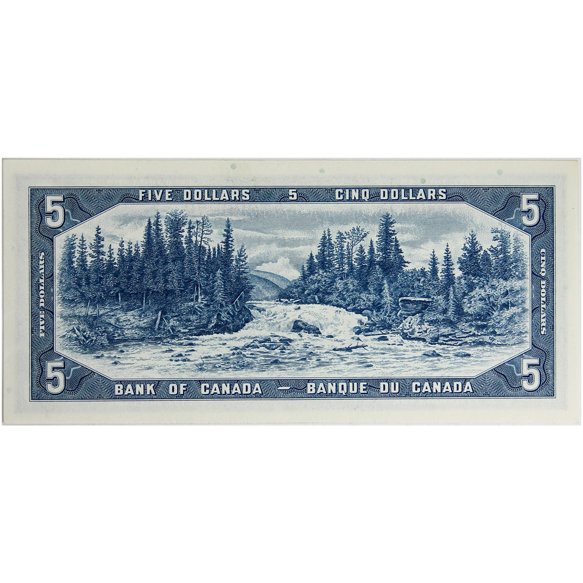 BC-39b 1954 Canada $5 Beattie-Rasminsky, N/X, Uncirculated (MS60)