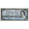 BC-39c 1954 Canada $5 Bouey-Rasminsky, V/X, Uncirculated (MS60)