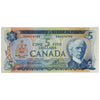 BC-48b 1972 Canada $5 Lawson-Bouey, SA, AU-UNC (AU55)