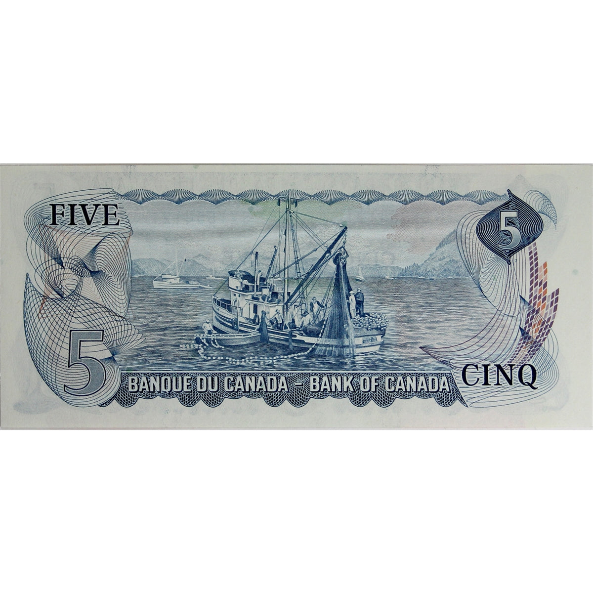 BC-48b 1972 Canada $5 Lawson-Bouey, SX, Choice Uncirculated (CUNC63)