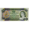 BC-50a 1969 Canada $20 Beattie-Rasminsky, EB, Almost Uncirculated (AU50)