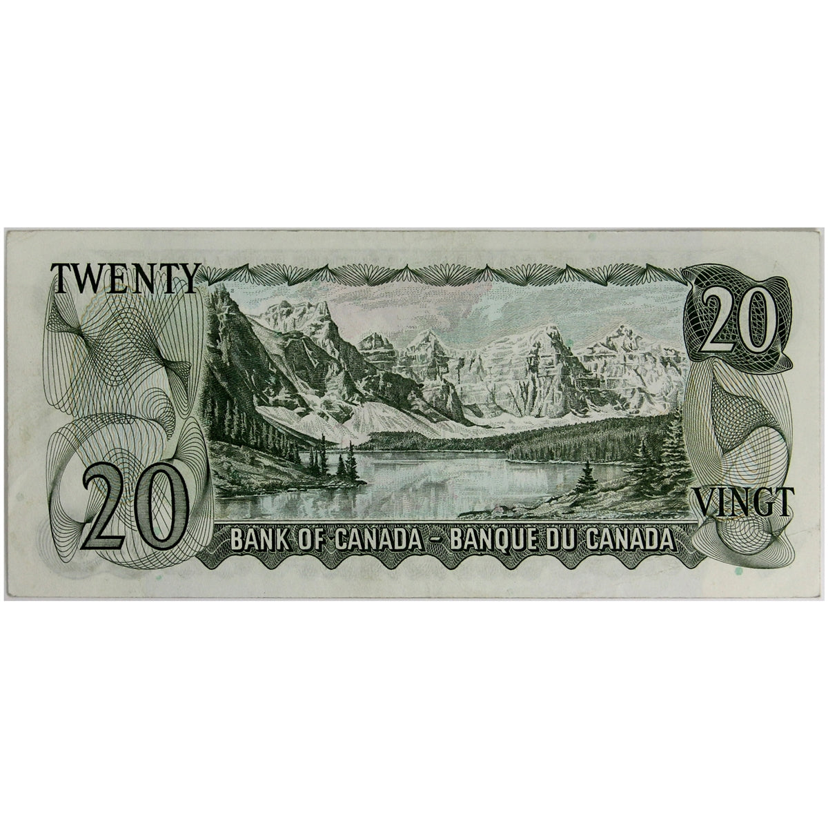 BC-50a 1969 Canada $20 Beattie-Rasminsky, EB, Extra Fine (EF40)