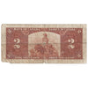 BC-22b 1937 Canada $2 Gordon-Towers, T/B, Circulated