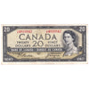 BC-41a 1954 Canada $20 Beattie-Coyne, I/E, F-VF