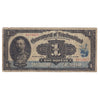 NF-12 1920 Government of Newfoundland $1 Brownigg, G-VG (G6)