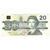 BC-58a-i 1991 Canada $20 Thiessen-Crow, EIJ with Serifs, Circ