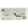 BC-58a 1991 Canada $20 Thiessen-Crow, ESC, AU-UNC (AU55)