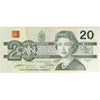 BC-58a 1991 Canada $20 Thiessen-Crow, ESC, AU-UNC (AU55)