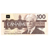 BC-60a-i 1988 Canada $100 Thiessen-Crow, AJZ, Almost Uncirculated (AU50)