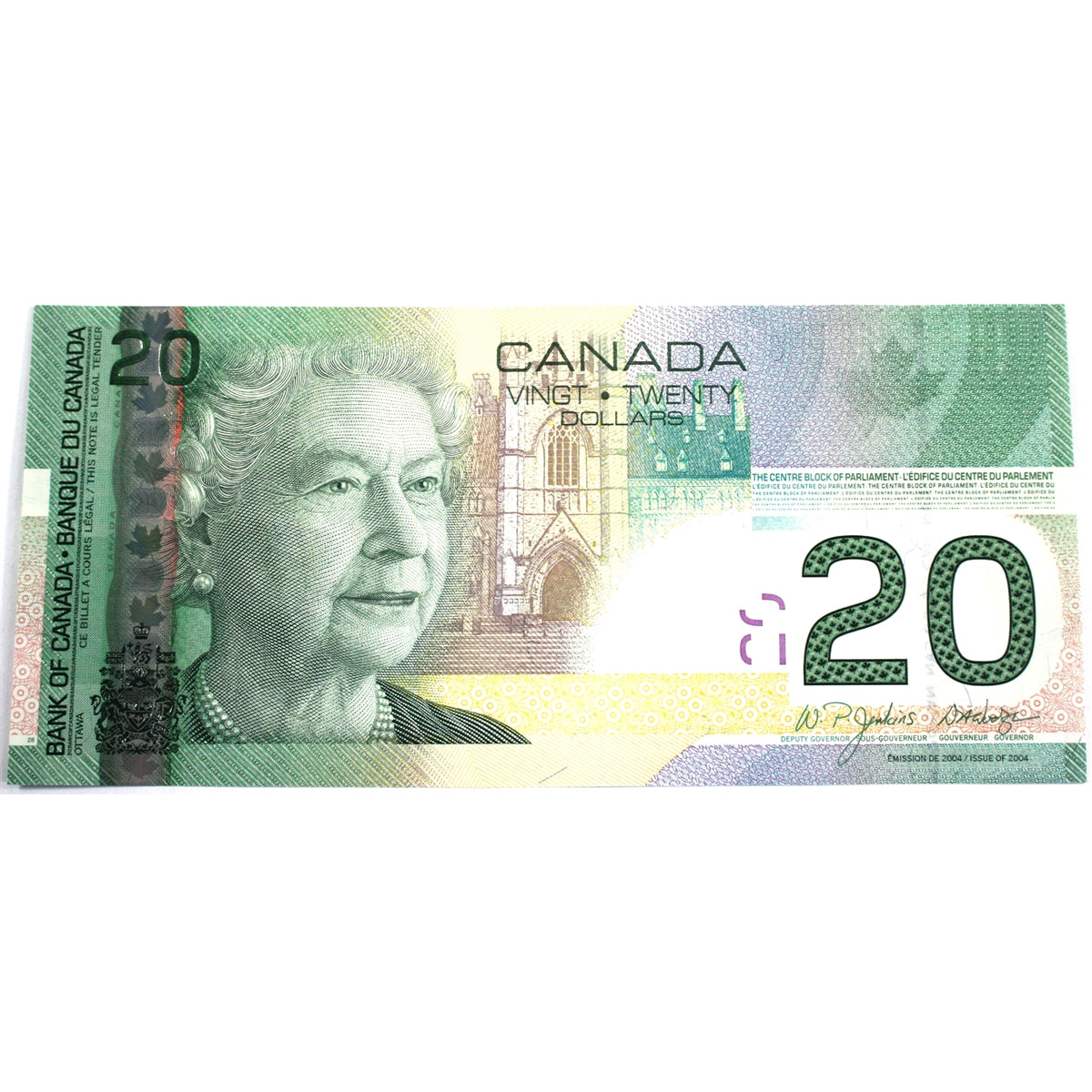 BC-64a-i 2006 Canada $20 Jenkins-Dodge, EZT, Uncirculated (MS60)