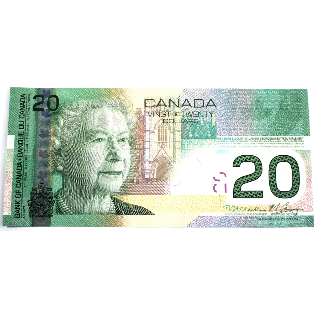 BC-64c 2011 Canada $20 Macklem-Carney, AUY, Choice Uncirculated (CUNC63)