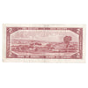 BC-38b 1954 Canada $2 Beattie-Rasminsky, Y/R, VF-EF (VF30)