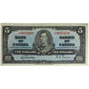 BC-23b 1937 Canada $5 Gordon-Towers, L/C, Very Fine (VF20)