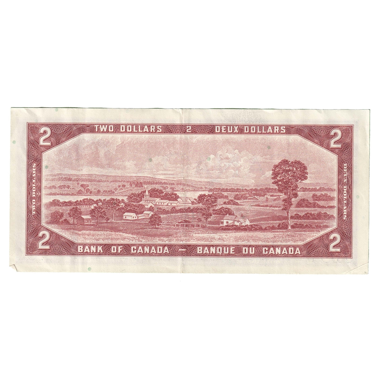 BC-38b 1954 Canada $2 Beattie-Rasminsky, B/U, Extra Fine (EF40)