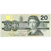 BC-58b 1991 Canada $20 Bonin-Thiessen, EVS, Uncirculated (MS60)