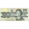BC-58b 1991 Canada $20 Bonin-Thiessen, EVV, AU-UNC