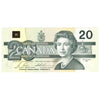 BC-58b 1991 Canada $20 Bonin-Thiessen, ESZ, Choice Uncirculated (CUNC63)