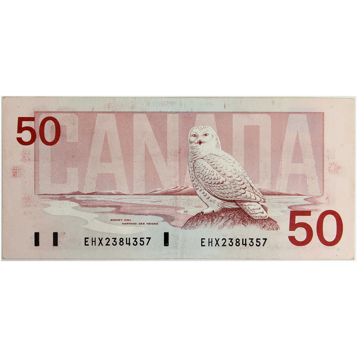 BC-59aA 1988 Canada $50 Thiessen-Crow, EHX Above 2.1M, VF-EF (VF30)