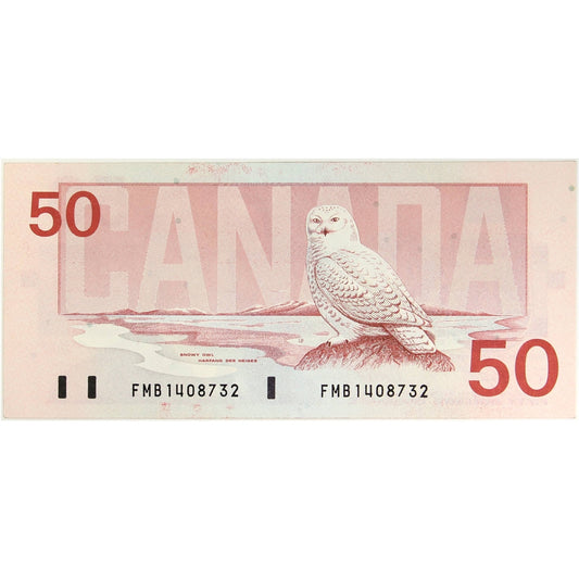 BC-59d 1988 Canada $50 Knight-Dodge, FMB, Circ