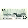 BC-58b 1991 Canada $20 Bonin-Thiessen, EVJ, Uncirculated (MS60)