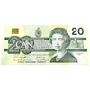 BC-58d 1991 Canada $20 Knight-Dodge, EVW, Uncirculated (MS60)