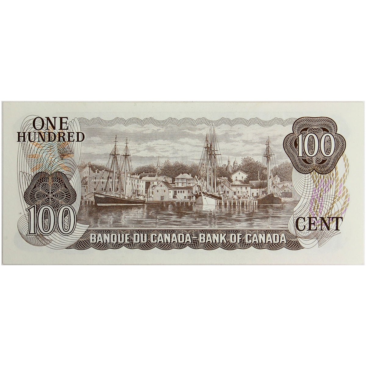BC-52b 1975 Canada $100 Crow-Bouey, AJJ, Uncirculated (MS60)