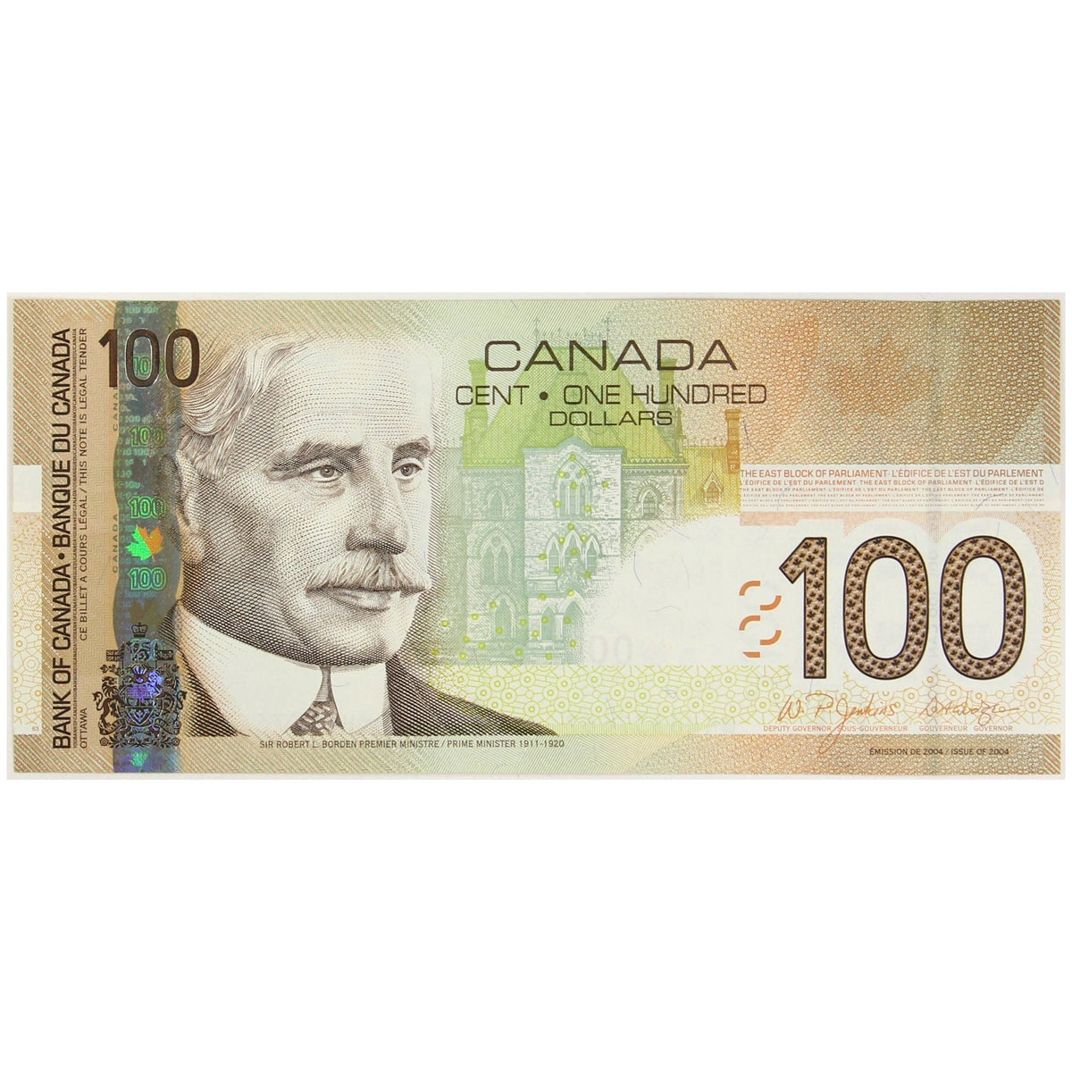 BC-66a 2005 Canada $100 Jenkins-Dodge, BKH, Choice Uncirculated (CUNC63)