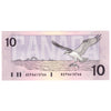 BC-57a 1989 Canada $10 Thiessen-Crow, AEP, Choice Uncirculated (CUNC63)