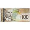 BC-66b 2009 Canada $100 Jenkins-Carney, EJV, Uncirculated (MS60)