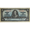 BC-23c 1937 Canada $5 Coyne-Towers, E/S, Fine (F12)