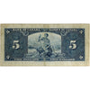 BC-23c 1937 Canada $5 Coyne-Towers, E/S, Fine (F12)
